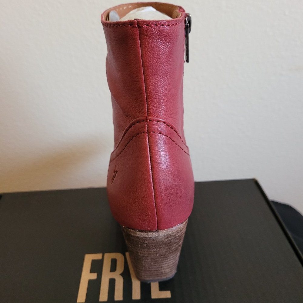 FRYE Leather boots Essa Boot - Ruby Vintage - Size 7 - Picture 8 of 15